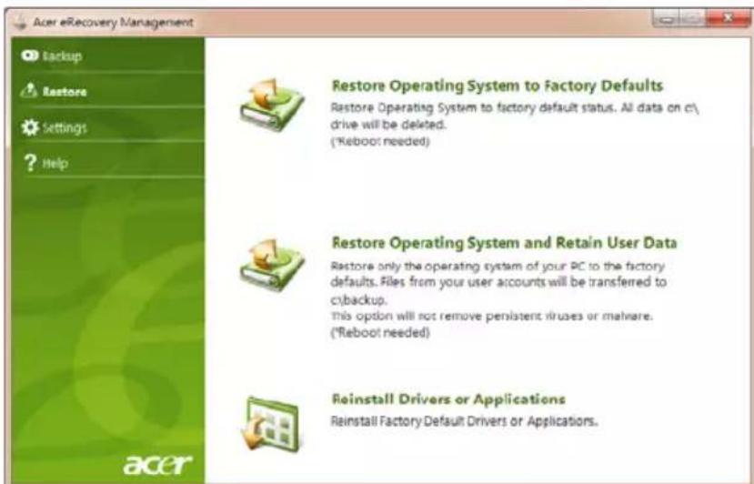 ACER Aspire One AOD257 - Przywracanie fabrycznie zainstalowanego oprogramOWANIA i sterowników - 1