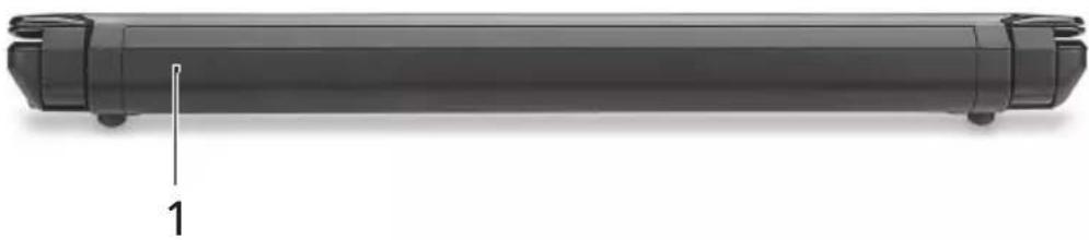 ACER Aspire One AO521 - Vista posteriore - 1