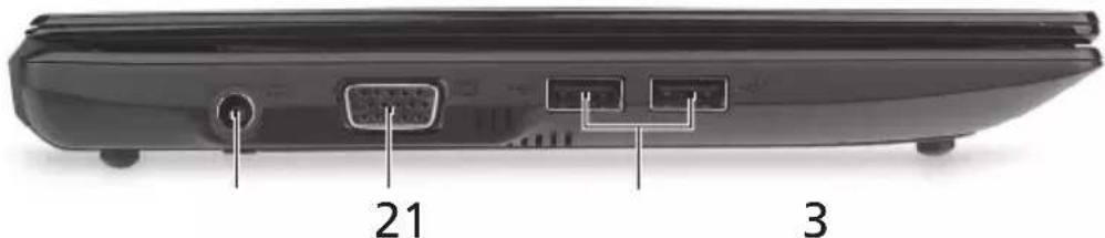 ACER Aspire One AO521 - LinkeSeite - 1
