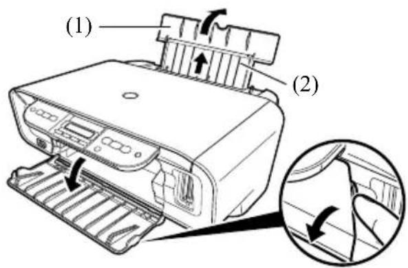 CANON Pixma MP170 - Zakládání papíru - 1