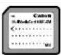 CANON Pixma MP170 - ▶ Uyumlu Bellek Kartları - 3