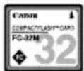 CANON Pixma MP170 - Kompatibilne pomnilniške kartice - 1