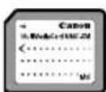 CANON Pixma MP170 - ▶ Поддерживаемые карты памяти - 3