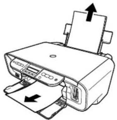 CANON Pixma MP170 - Odstraňování uvízlého papíru z vnitřku přístroje - 1