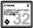CANON Pixma MP170 - ▶ Сумісні карти пам'яті - 1