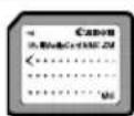 CANON Pixma MP170 - Kompatibilne pomnilniške kartice - 3