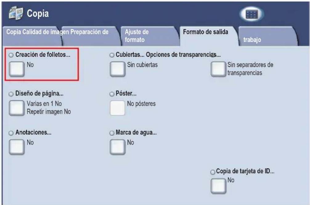 XEROX WorkCentre 7428 - Creación de folletos - 1