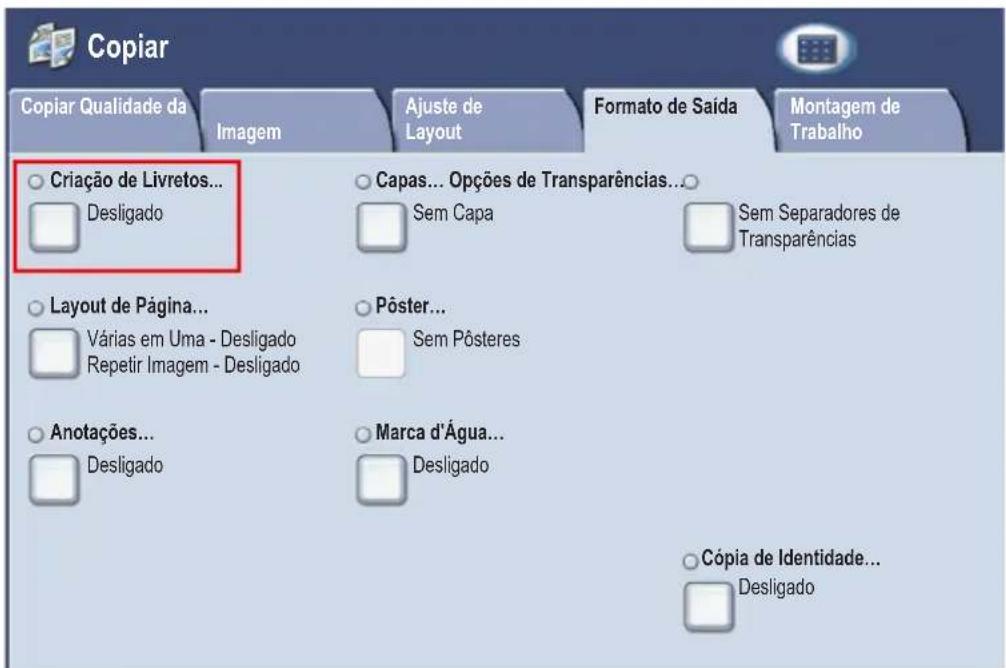 XEROX WorkCentre 7428 - Criação de Livreto - 1