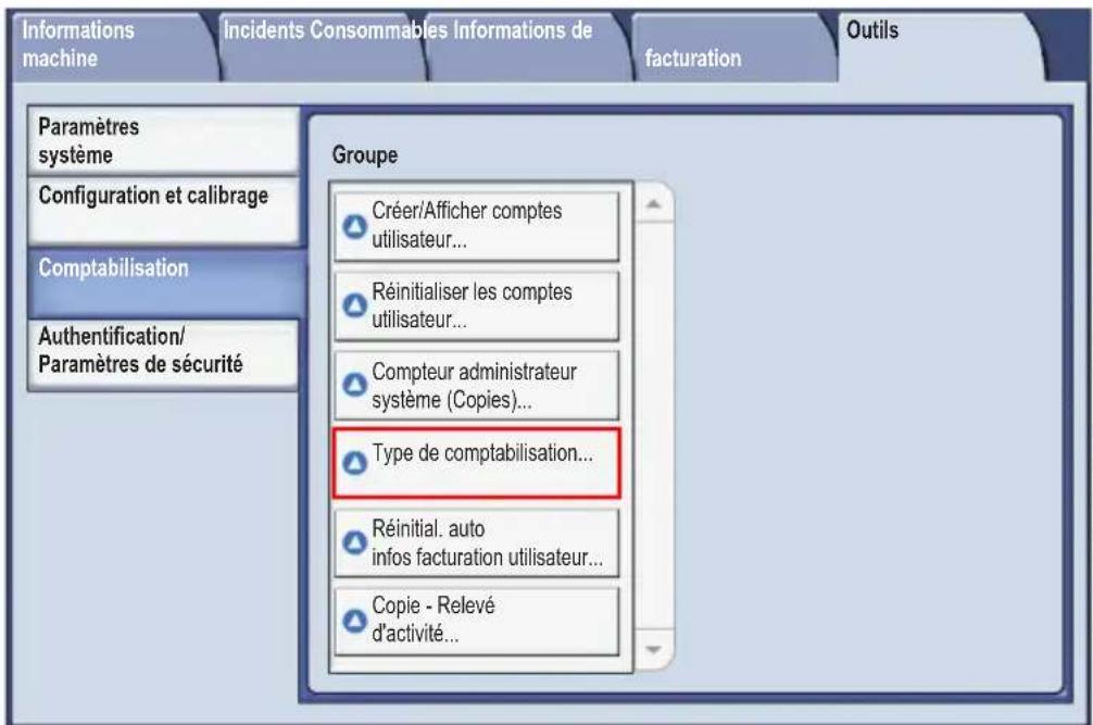 XEROX WorkCentre 7435 - Définition des options de courrier électronique - 1