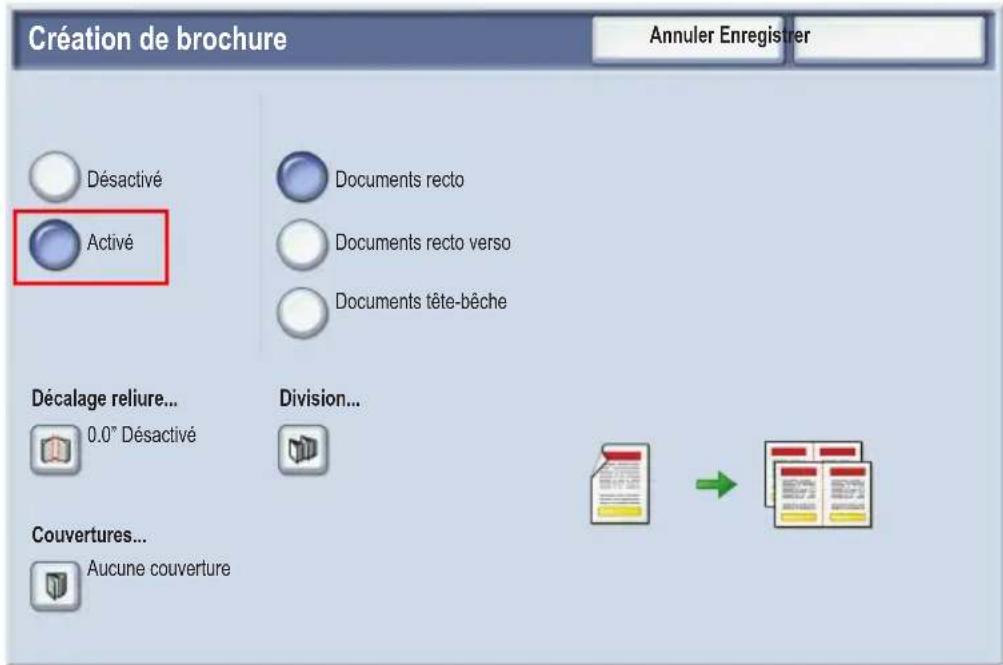 XEROX WorkCentre 7435 - Réception de brochure - 2