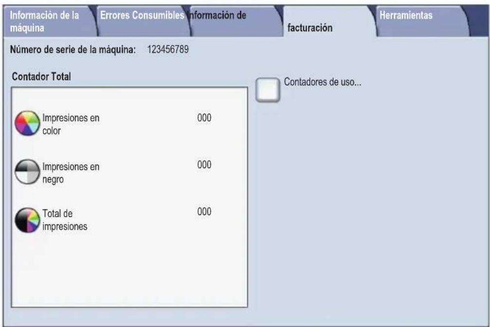 XEROX WorkCentre 7435 - Contadores de facturación - 2