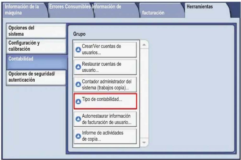 XEROX WorkCentre 7435 - Configuración del auditorón - 1