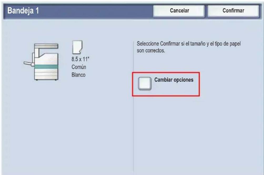XEROX WorkCentre 7425 - Opaciones de bandejas de papel - 1