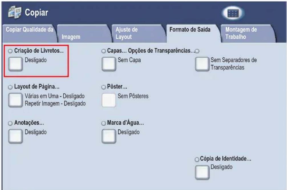 XEROX WorkCentre 7425 - Criação de Livreto - 1