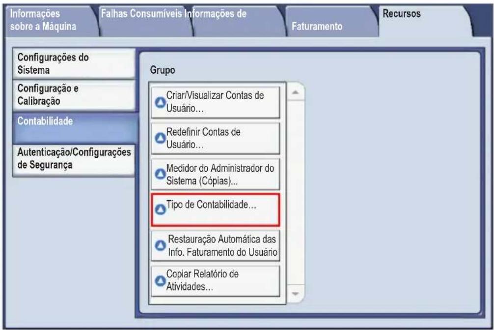 XEROX WorkCentre 7425 - Configuração do Auditron - 1