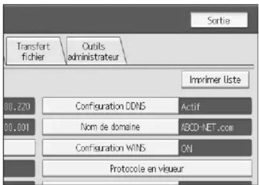 RICOH Aficio MP 9000 - Imprimer liste - 2