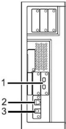 RICOH Aficio MP 1350 - Connexion aux interfaces - 1