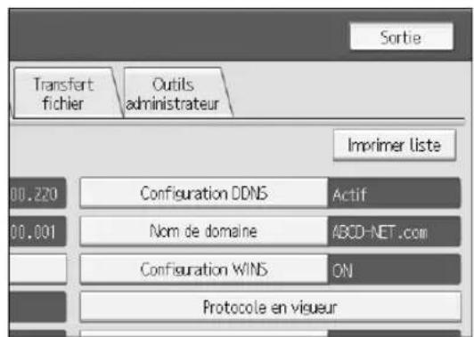 RICOH Aficio MP 1350 - Imprimer liste - 2
