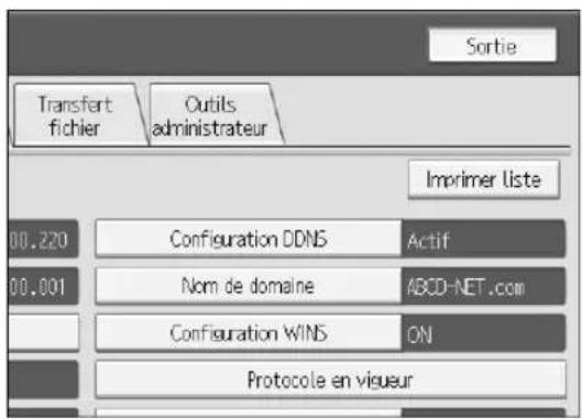 RICOH Aficio MP 1100 - Imprimer liste - 2