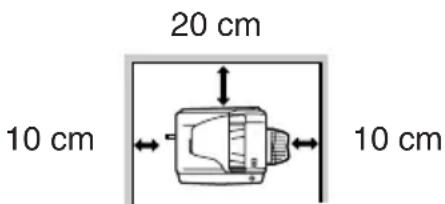 SHARP AR203E - Importanti regole da tenere in considerazione quando scegli il luogo di installmente - 1