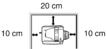 SHARP AR203E - N'installez pas l'appareil dans des endroits : - 1