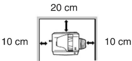 SHARP AR203E - Puntos importantes para la selección del emplazimiento para la instalación - 1