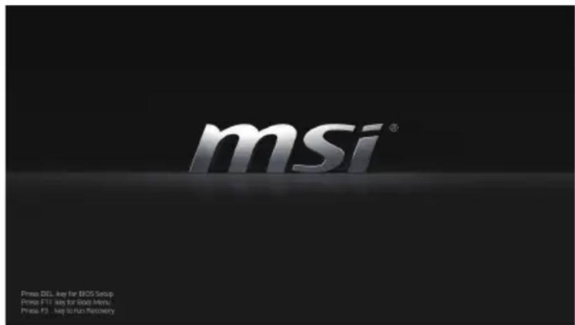 MSI AG240 - Récupérer le système avec la touche raccourci F3 - 1
