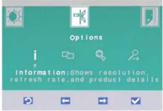 MSI AG220 - OSD (on-screen display: menu à l'écran) - 3