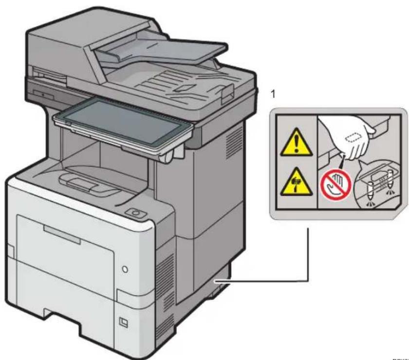 RICOH MP 501SPF - Front and Right side - 1
