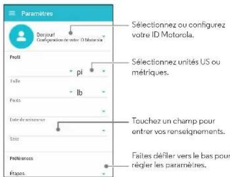 MOTOROLA Moto 360 Sport - Application Moto Body pour téléphone* - 1