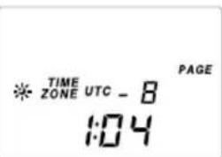 SONY ICFSW7600GR - Finding out the time in other areas of the world - 2