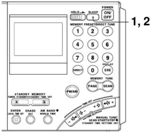 SONY ICFSW7600GR - — Sleep-Timer - 1