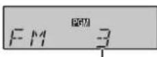 PANASONIC RXD45 - Einen vorprogrammierten Sender auswahlen - 1