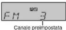 PANASONIC RXD45 - Selezione di una stazione di presezione - 1