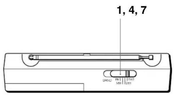 HITACHI WorldSpace KHWS1 - Pour annuler le verrouillage des touches - 2