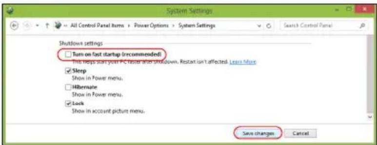 ACER Aspire E1571G - Inaktivera sann upstart - 4