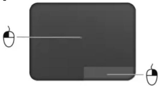 ACER Aspire E1571G - Introduktion til pegefelt (til modeller med integrerede knapper) - 3
