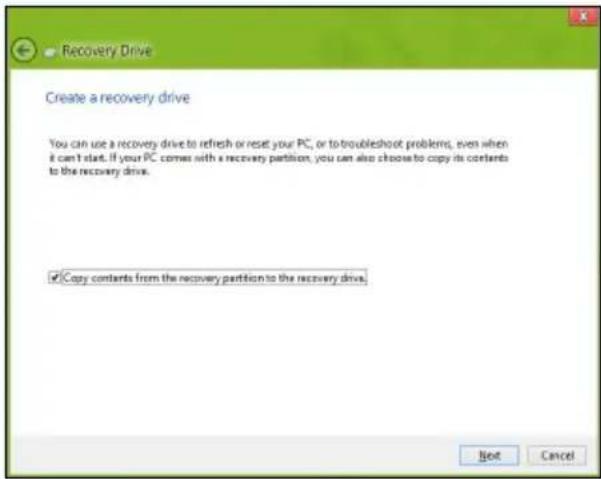 ACER Aspire E1571G - Creating a recovery backup - 3