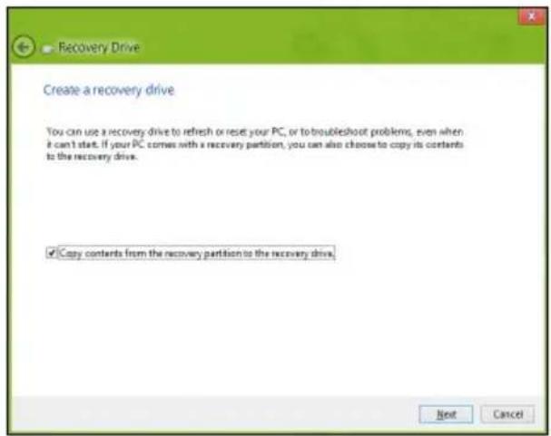 ACER Aspire E1571G - Palautusvarmuuskopion luominen - 3