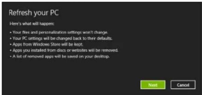 ACER Aspire E1571G - Anpassad Återställning med Acer Recovery Management - 2