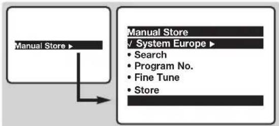 PHILIPS 21PT5509 - Program sort - 1