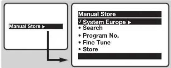 PHILIPS 21PT5509 - Strojenie ręczne - 1