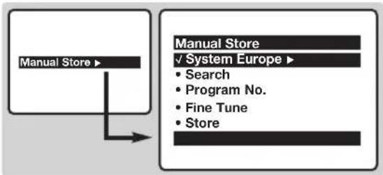 PHILIPS 21PT5509 - Sortowanie programów - 1