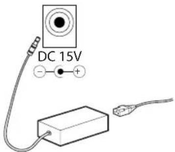 DC 15V - +