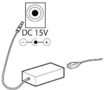 DC 15V - +