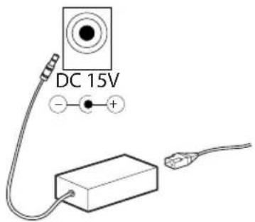 DC 15V - +