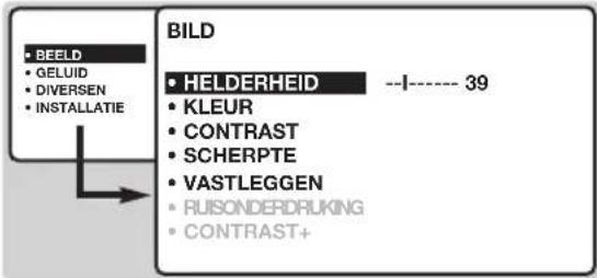 PHILIPS 20HF7835 - Instellen van het beeld - 1