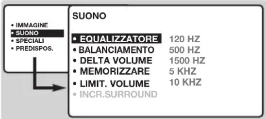 PHILIPS 20HF7835 - Regolazione del suono - 1