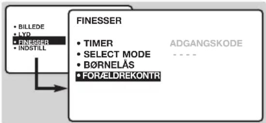 PHILIPS 20HF7835 - Låsning af programmer - 1