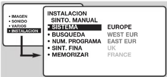 PHILIPS 20HF7835 - Sintonía manual - 1